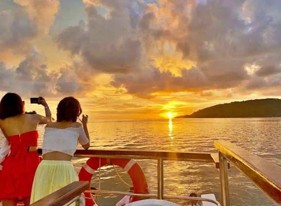 Take a sunset cruise